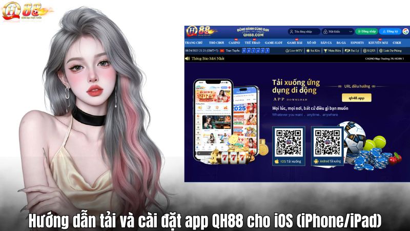 Tải App QH88 Hướng dẫn tải và cài đặt app QH88 cho iOS (iPhone/iPad)