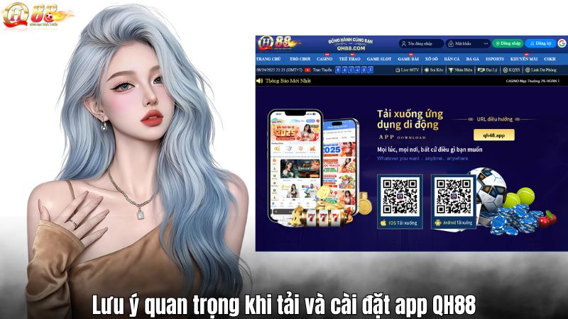 Tải App QH88 Lưu ý quan trọng khi tải và cài đặt app QH88